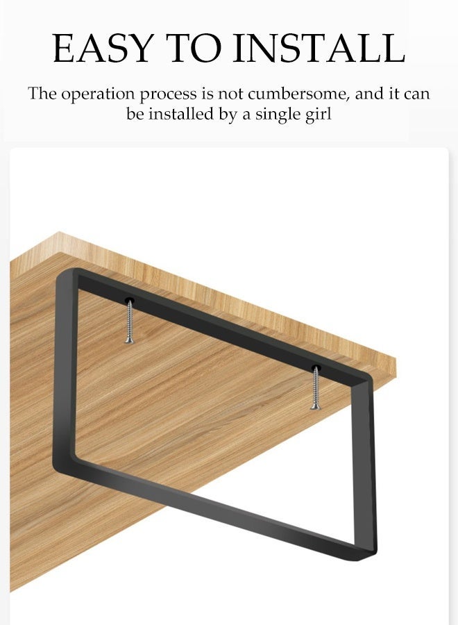 DUNISO Wood Monitor Stand Riser,Computer Stand with Keyboard Organizer,Desktop Rack for Home,Office and Dorm,Ergonomic Desk Organizer(40*20*8cm) - Image 4